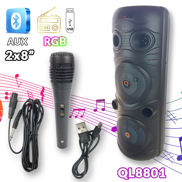 Karaoke Bluetooth reproduktor QL8801