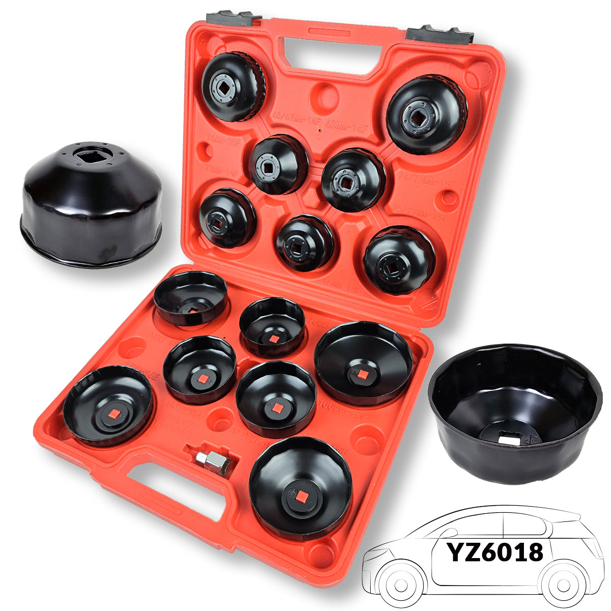 Sada nářadí na výměnu olejového filtru YZ6018